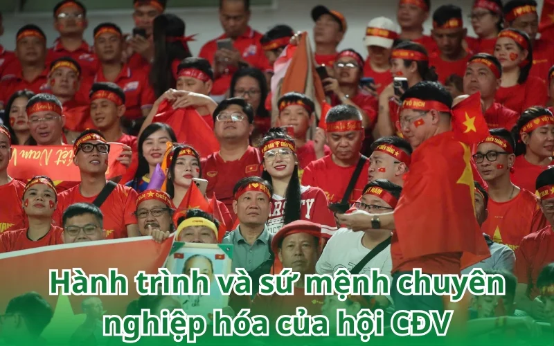 Cổ động viên luôn nỗ lực mang đến hình ảnh cổ vũ chuyên nghiệp, tích cực